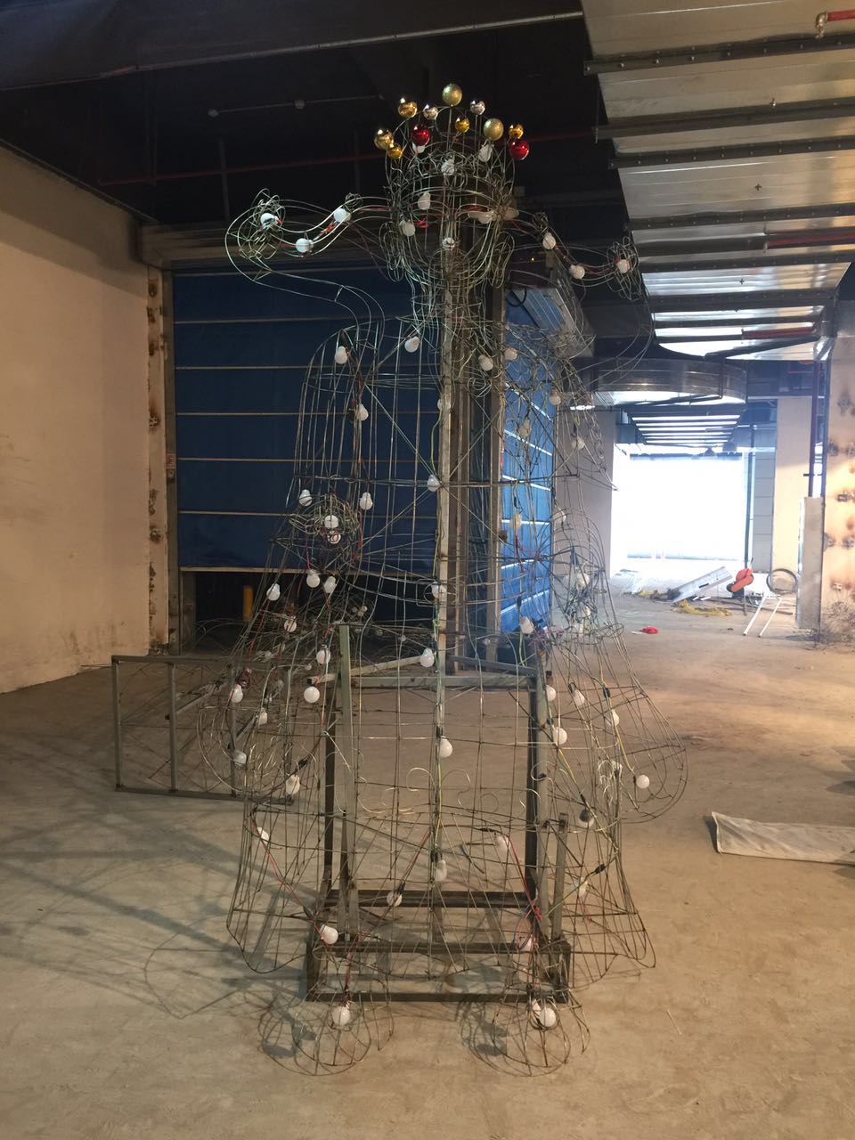 自贡彩灯丝架造型